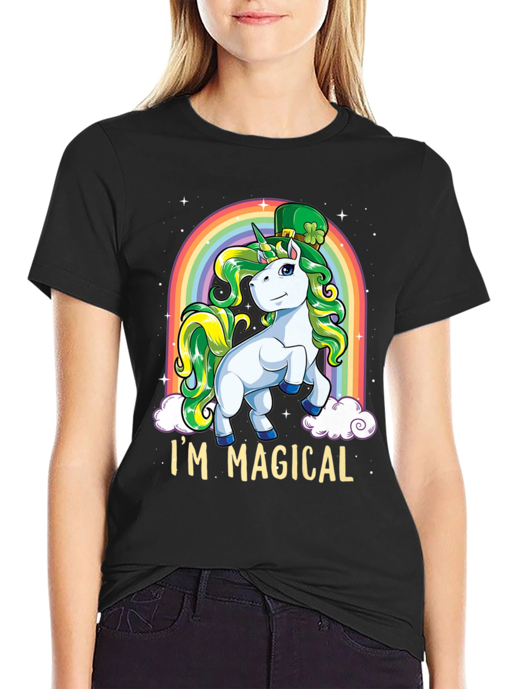 Magical Unicorn St. Patricks Day T-Shirt