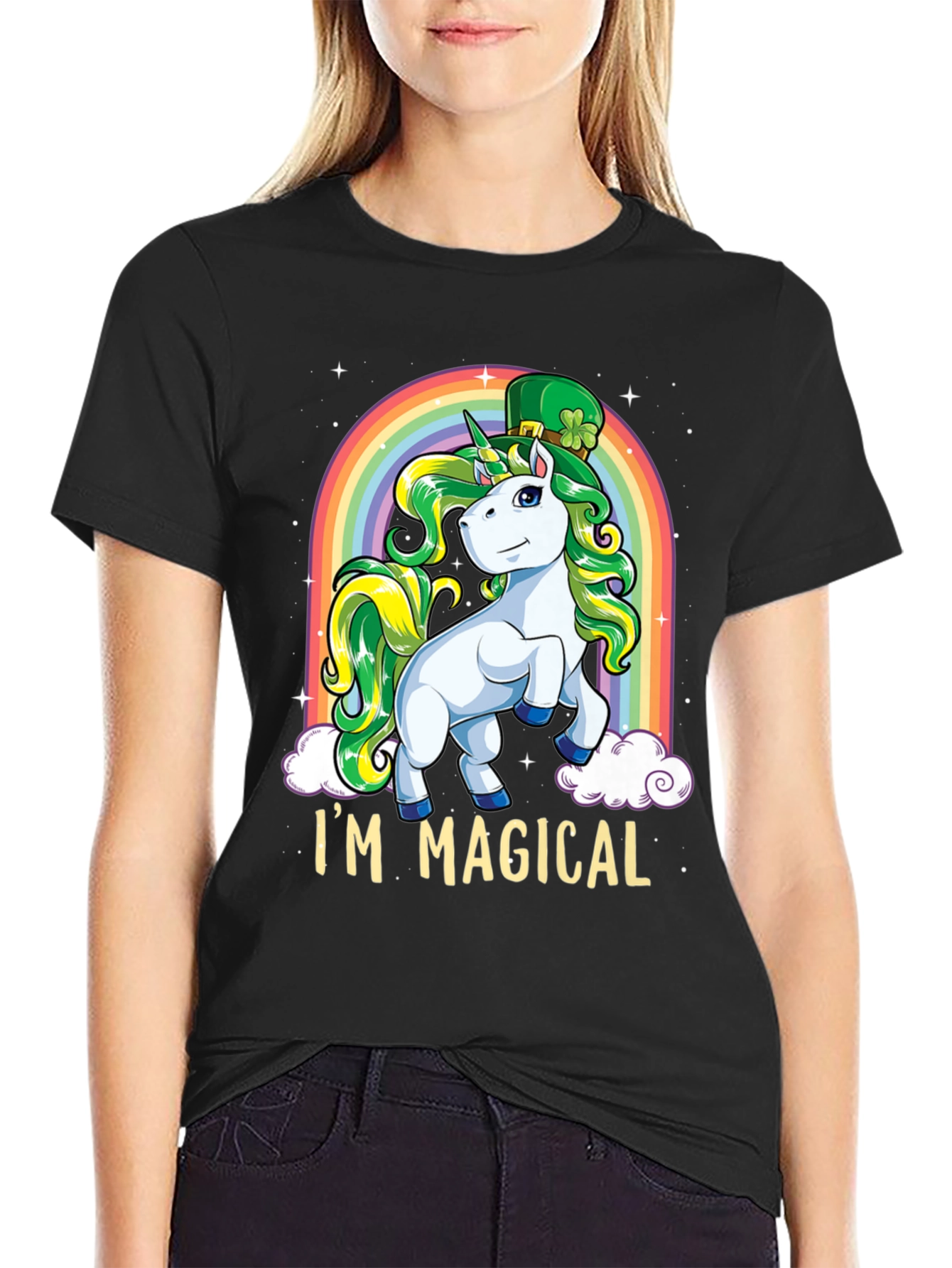 Magical Unicorn St. Patricks Day T-Shirt