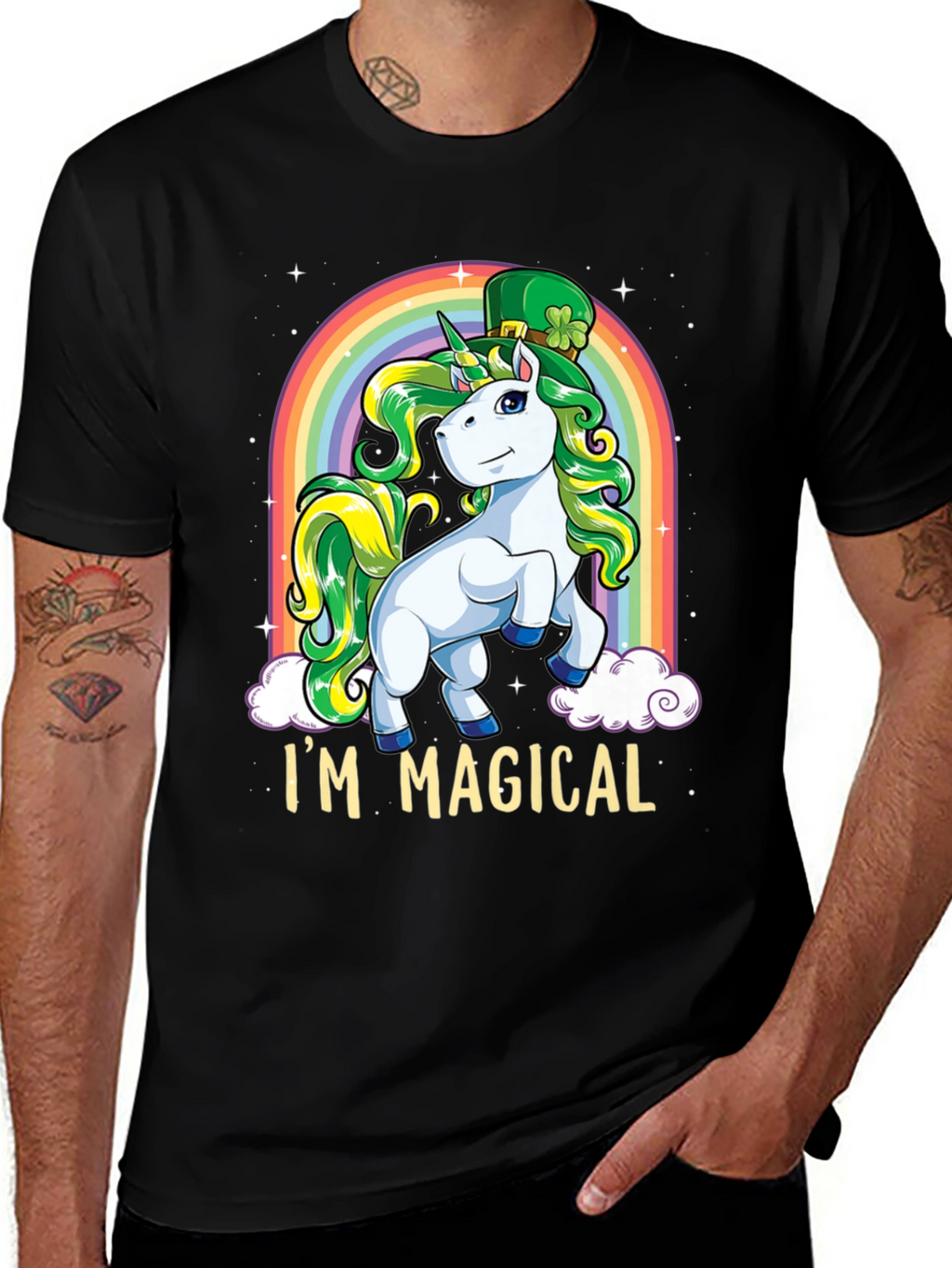 Magical Unicorn St. Patricks Day T-Shirt