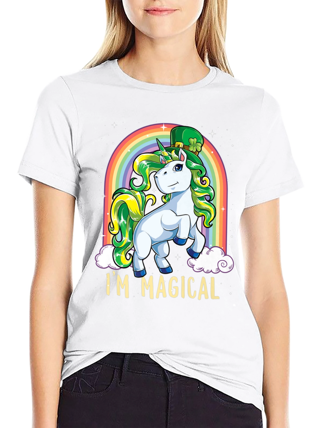 Magical Unicorn St. Patricks Day T-Shirt