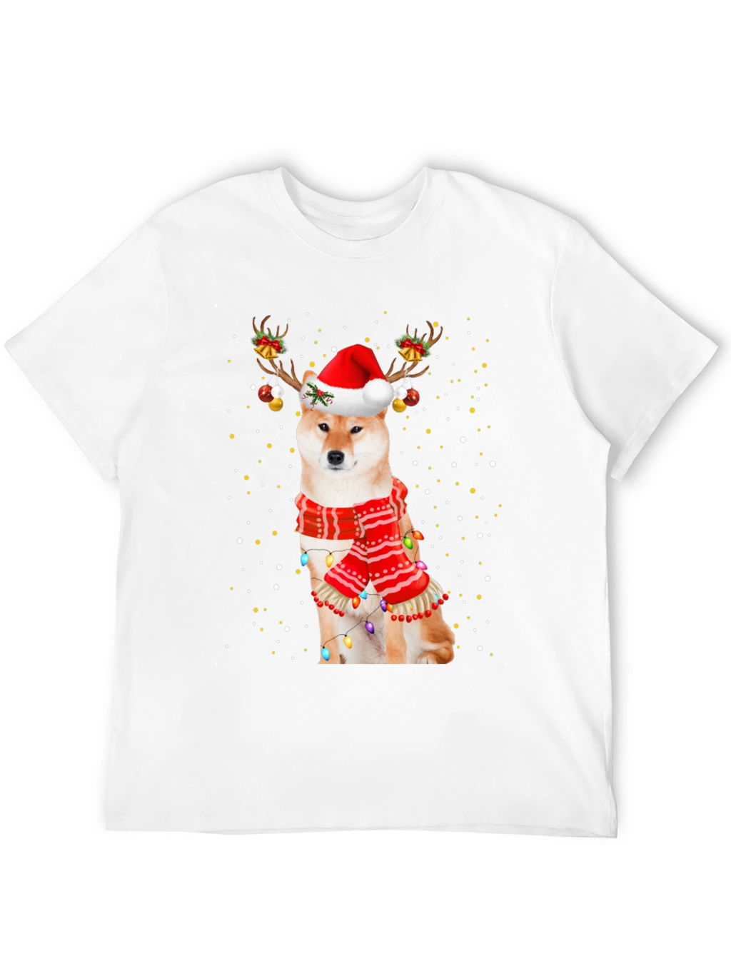 Festive Shiba Inu Christmas T-Shirt