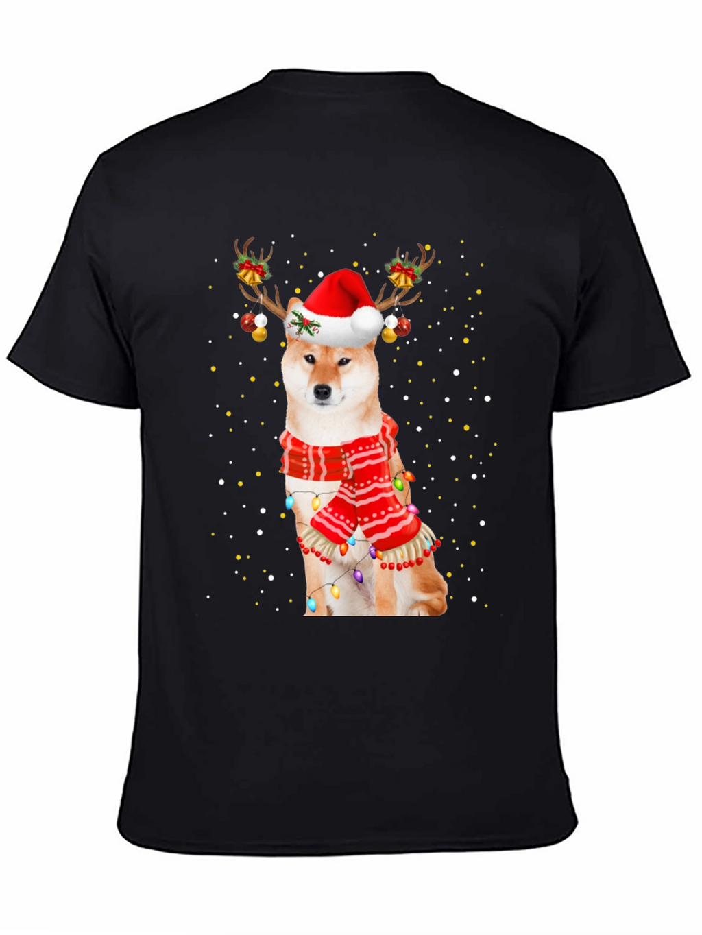 Festive Shiba Inu Christmas T-Shirt