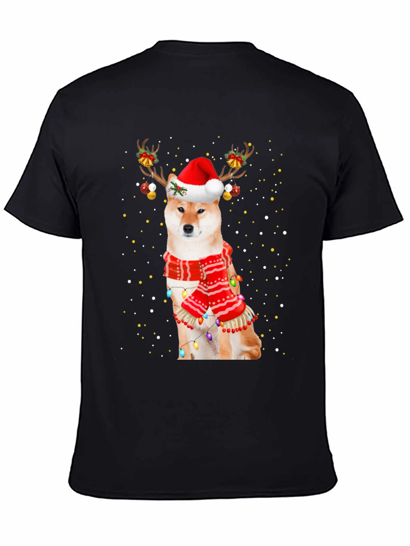 Festive Shiba Inu Christmas T-Shirt