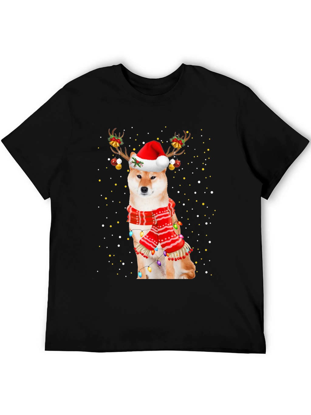 Festive Shiba Inu Christmas T-Shirt