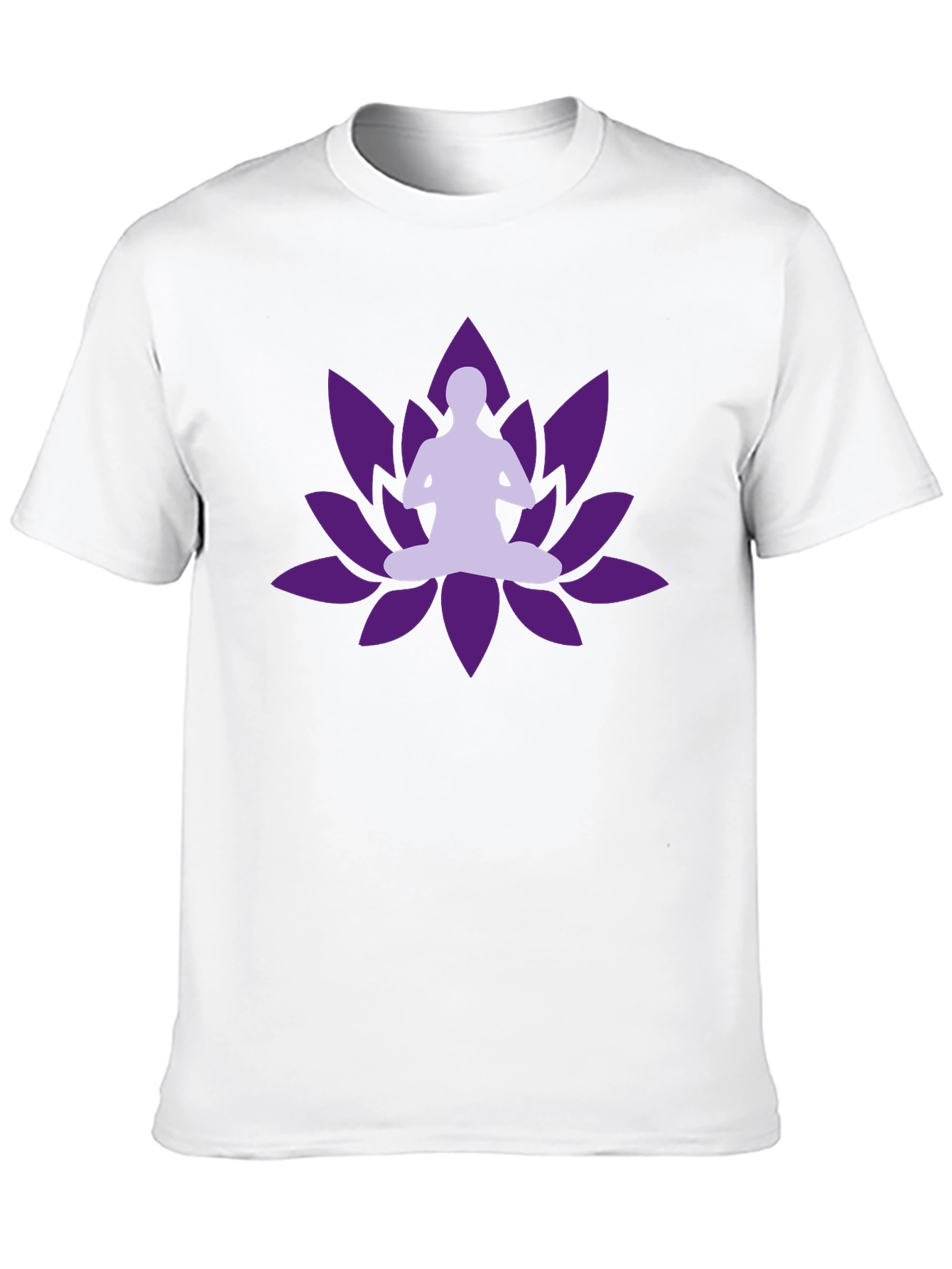 Yoga Lotus Black T-shirt