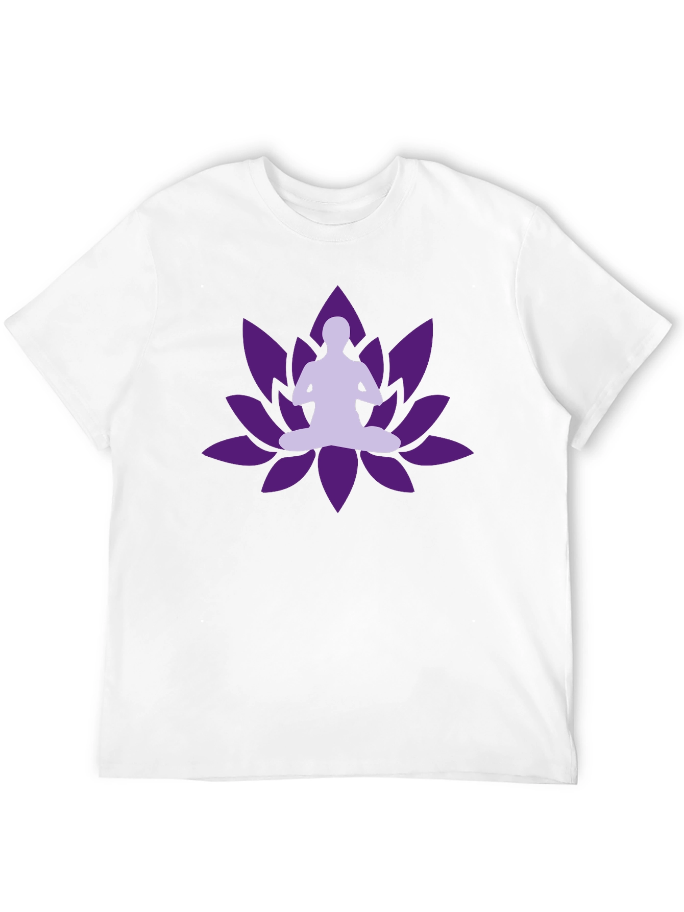 Yoga Lotus Black T-shirt