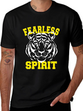 Fearless Spirit Tiger Graphic Tee