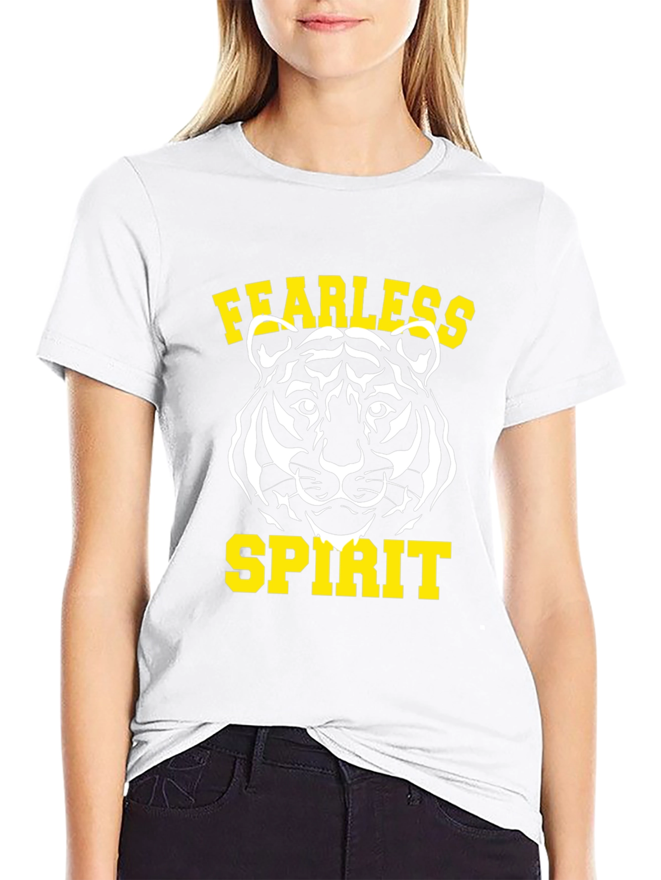 Fearless Spirit Tiger Graphic Tee