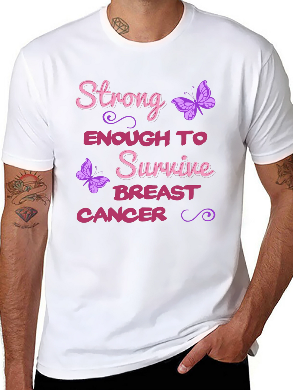 Strong Breast Cancer Survivor T-Shirt