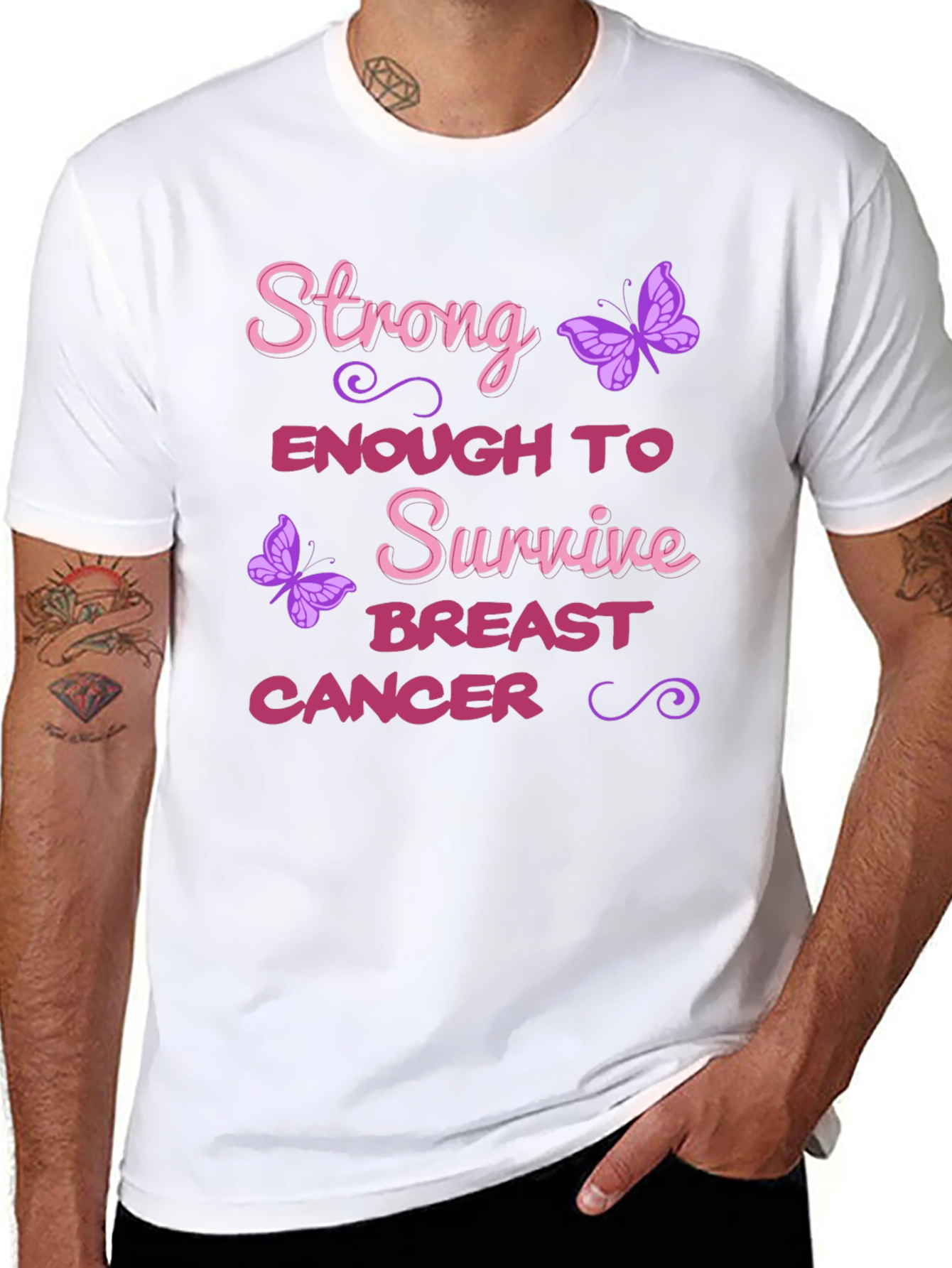Strong Breast Cancer Survivor T-Shirt