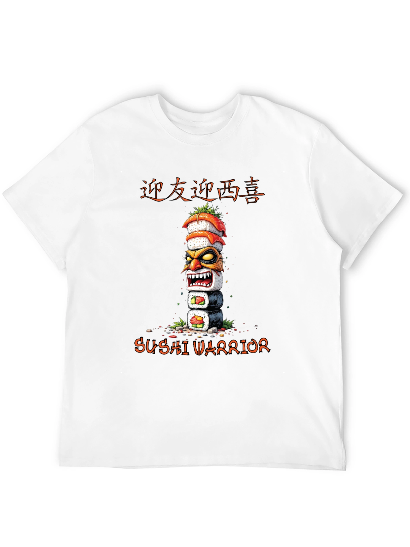 Sushi Warrior Graphic Tee