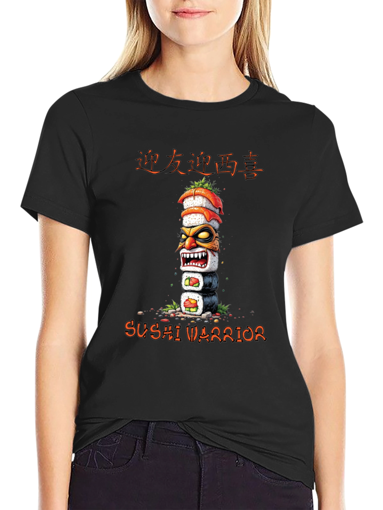 Sushi Warrior Graphic Tee