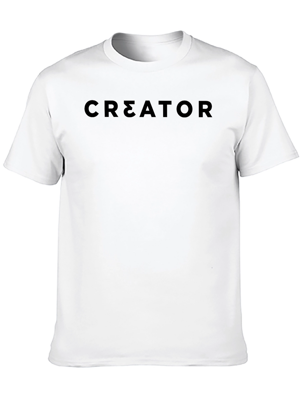 Creator Black T-Shirt - Minimalist Design