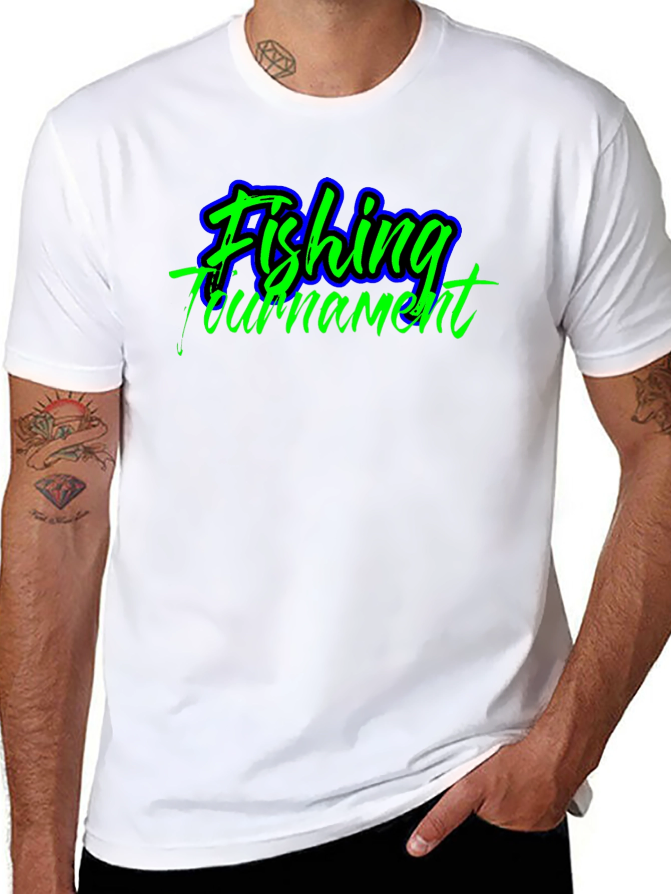 Fishing Tournament Graphic T-Shirt