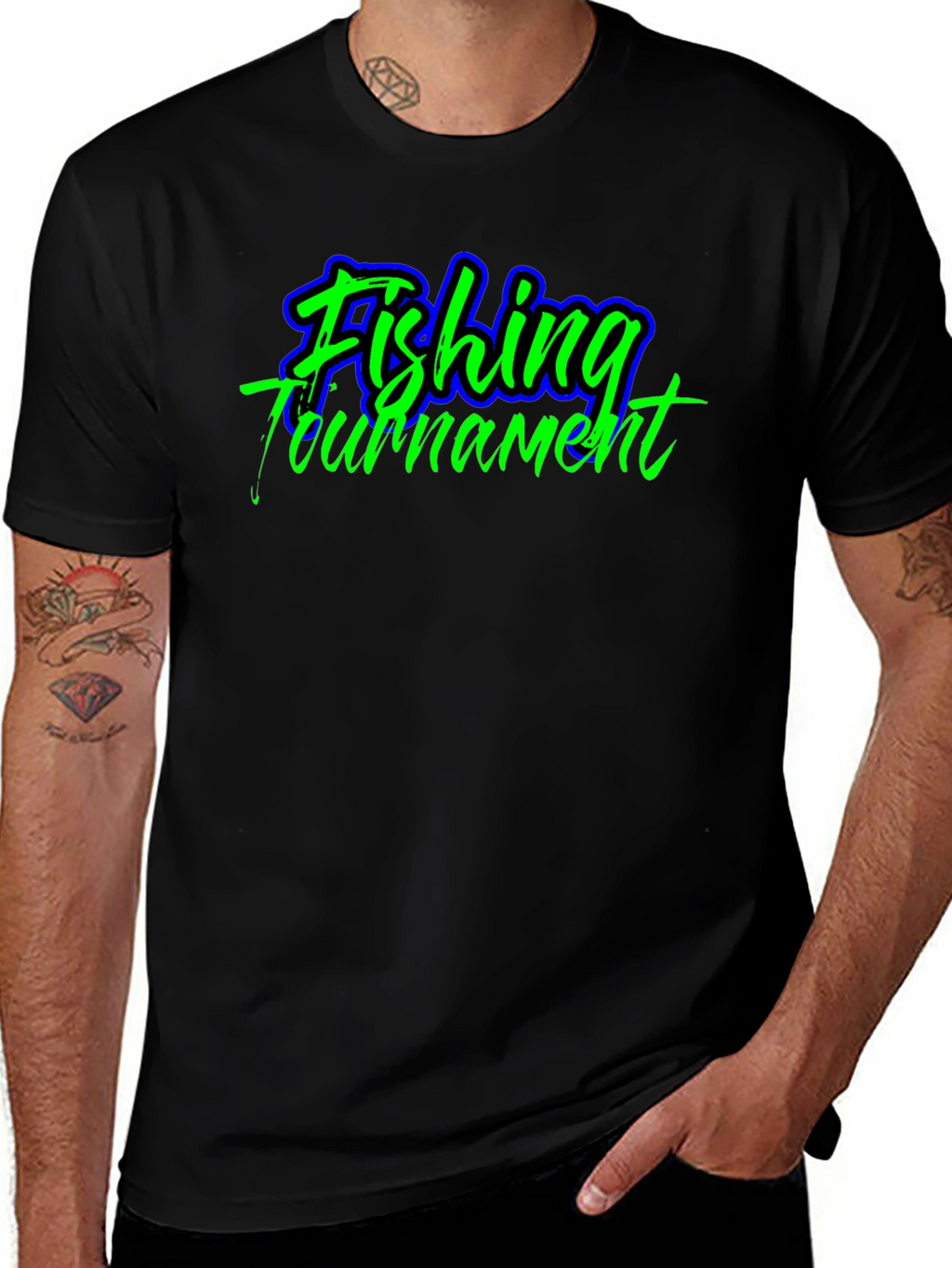 Fishing Tournament Graphic T-Shirt