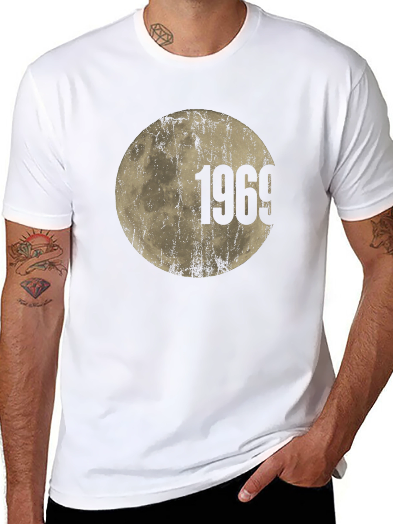 Moon Landing 1969 Graphic T-Shirt