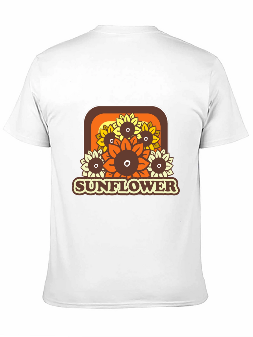 Retro Sunflower Graphic Tee