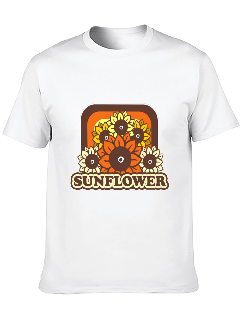 Retro Sunflower Graphic Tee