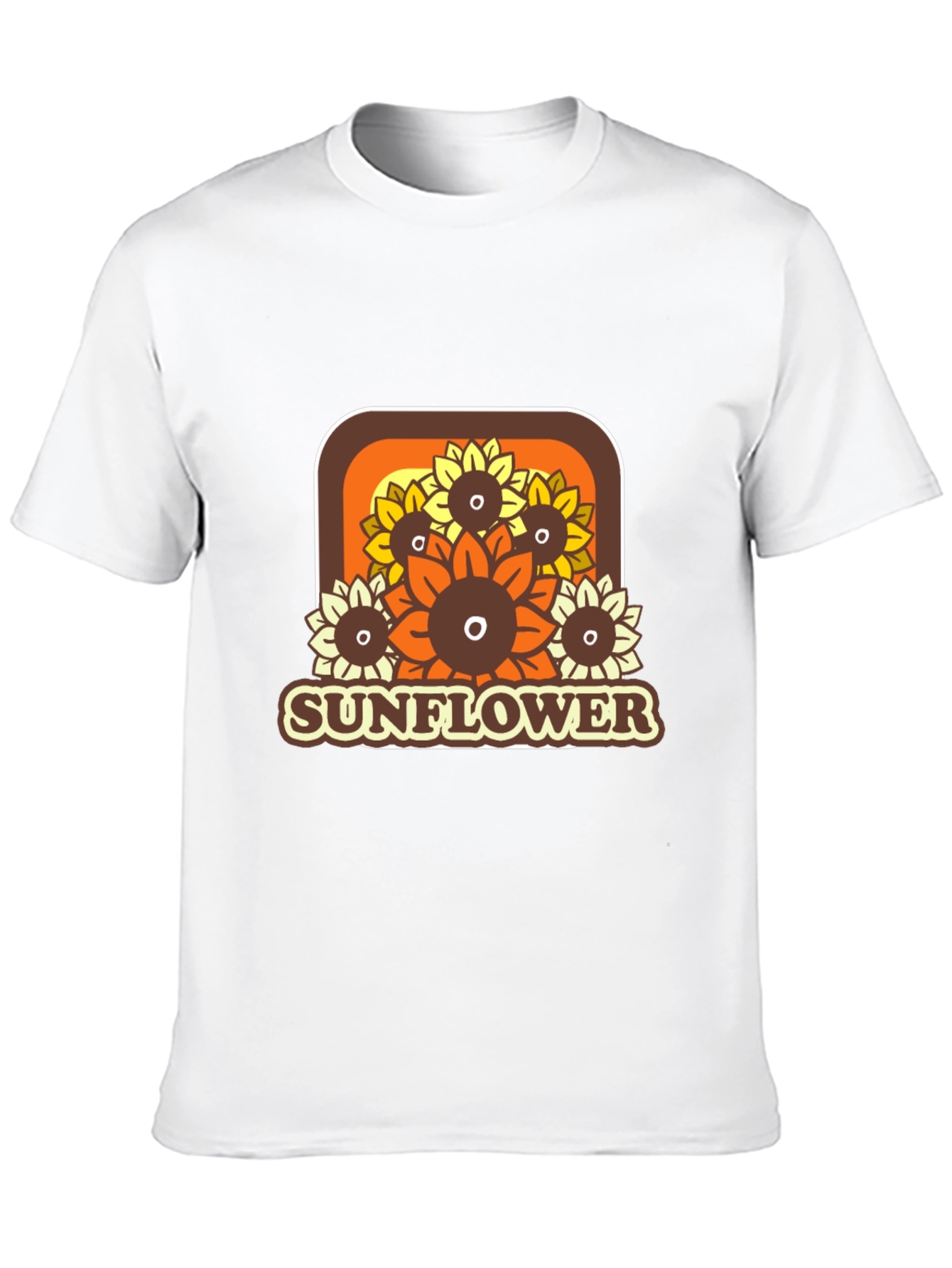 Retro Sunflower Graphic Tee