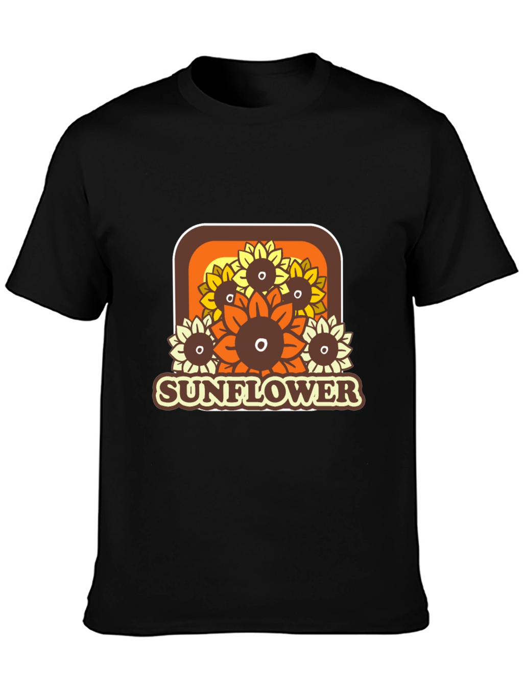 Retro Sunflower Graphic Tee