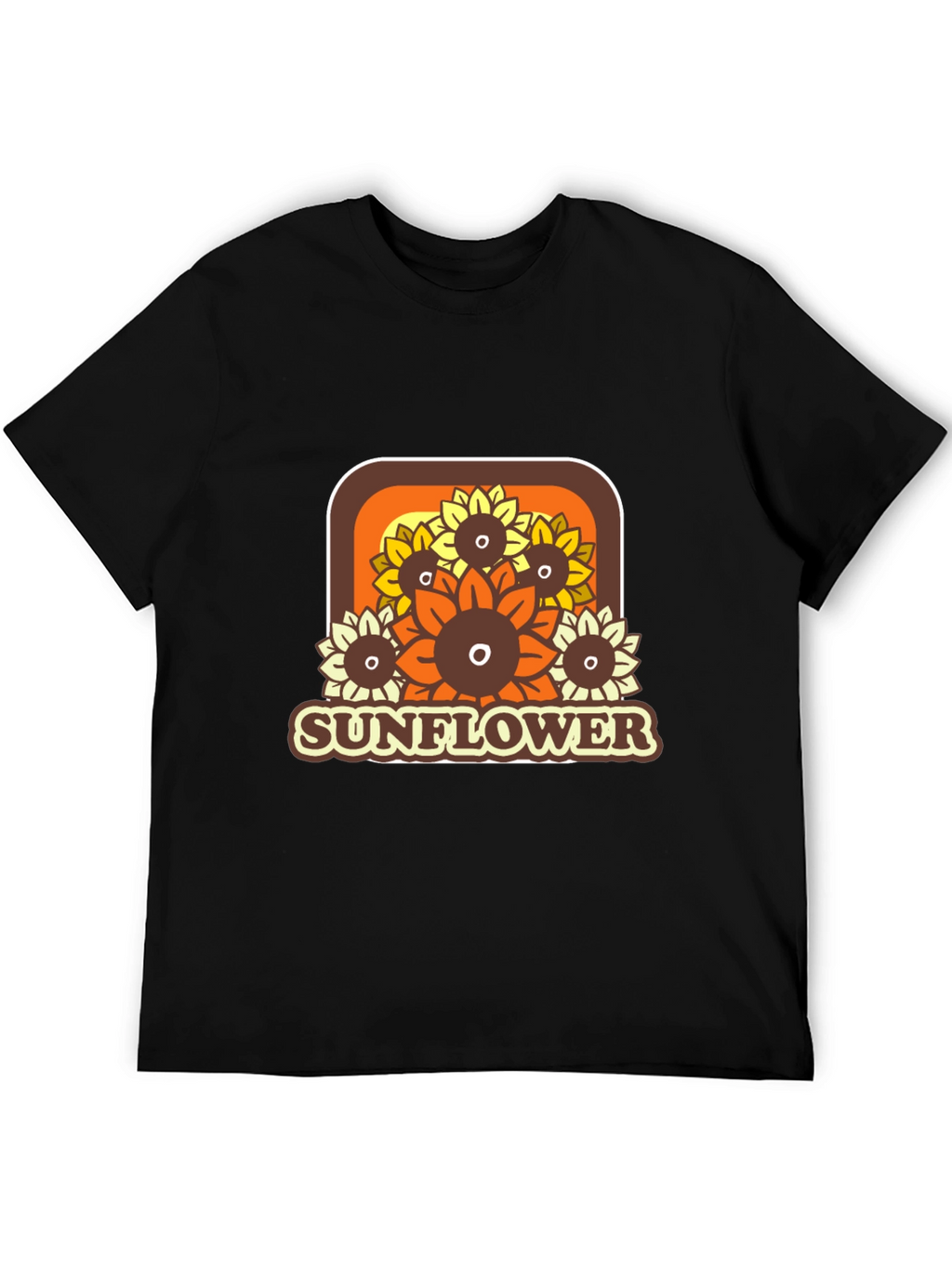 Retro Sunflower Graphic Tee