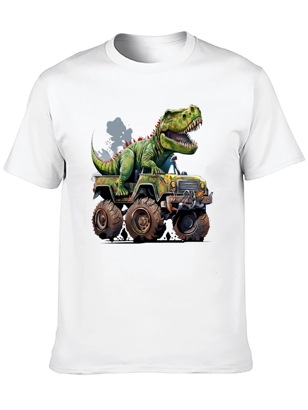 Dino Jeep T-Shirt - Ride into Adventure!