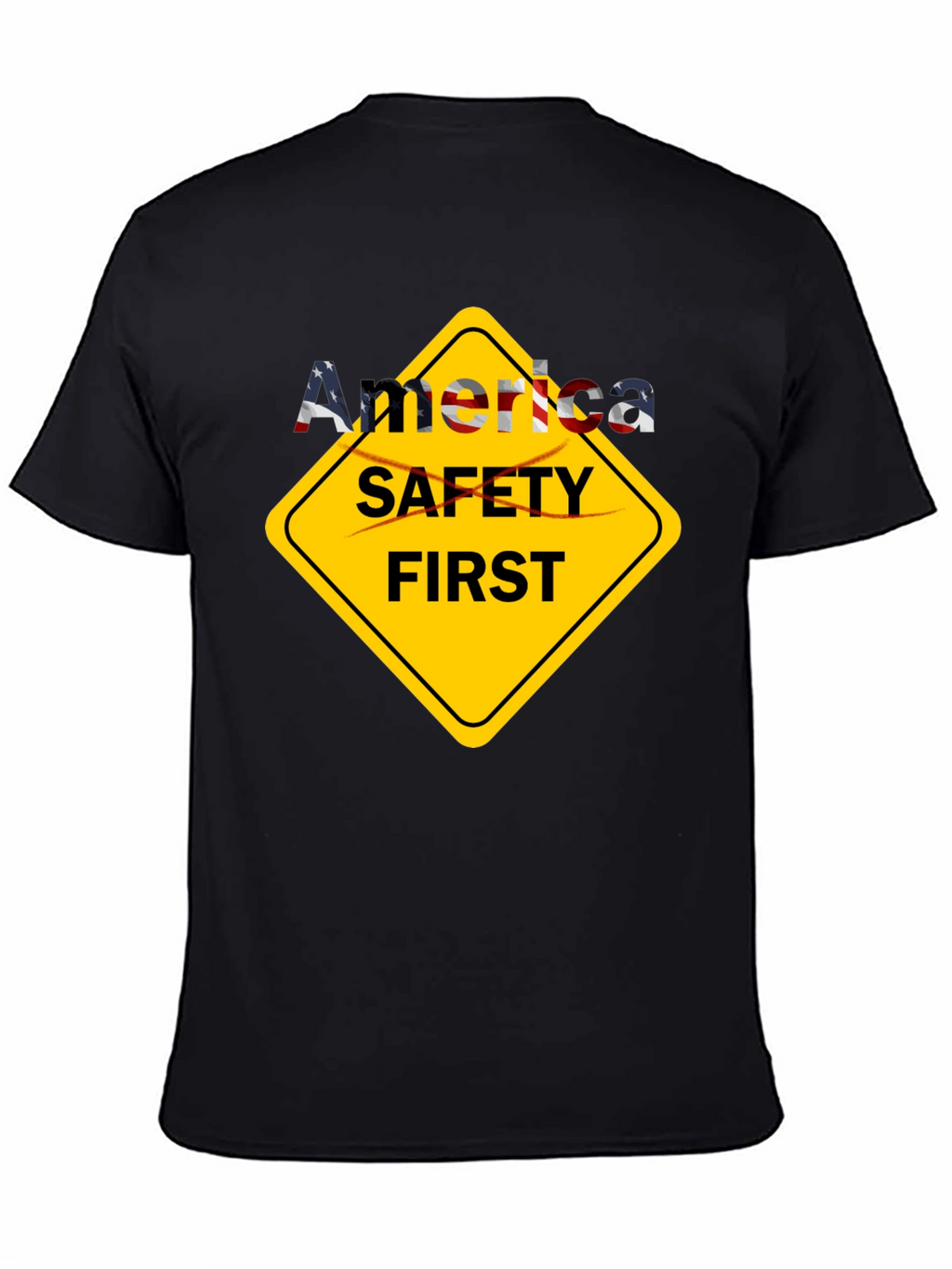 America Safety First T-Shirt - Patriotic Tee