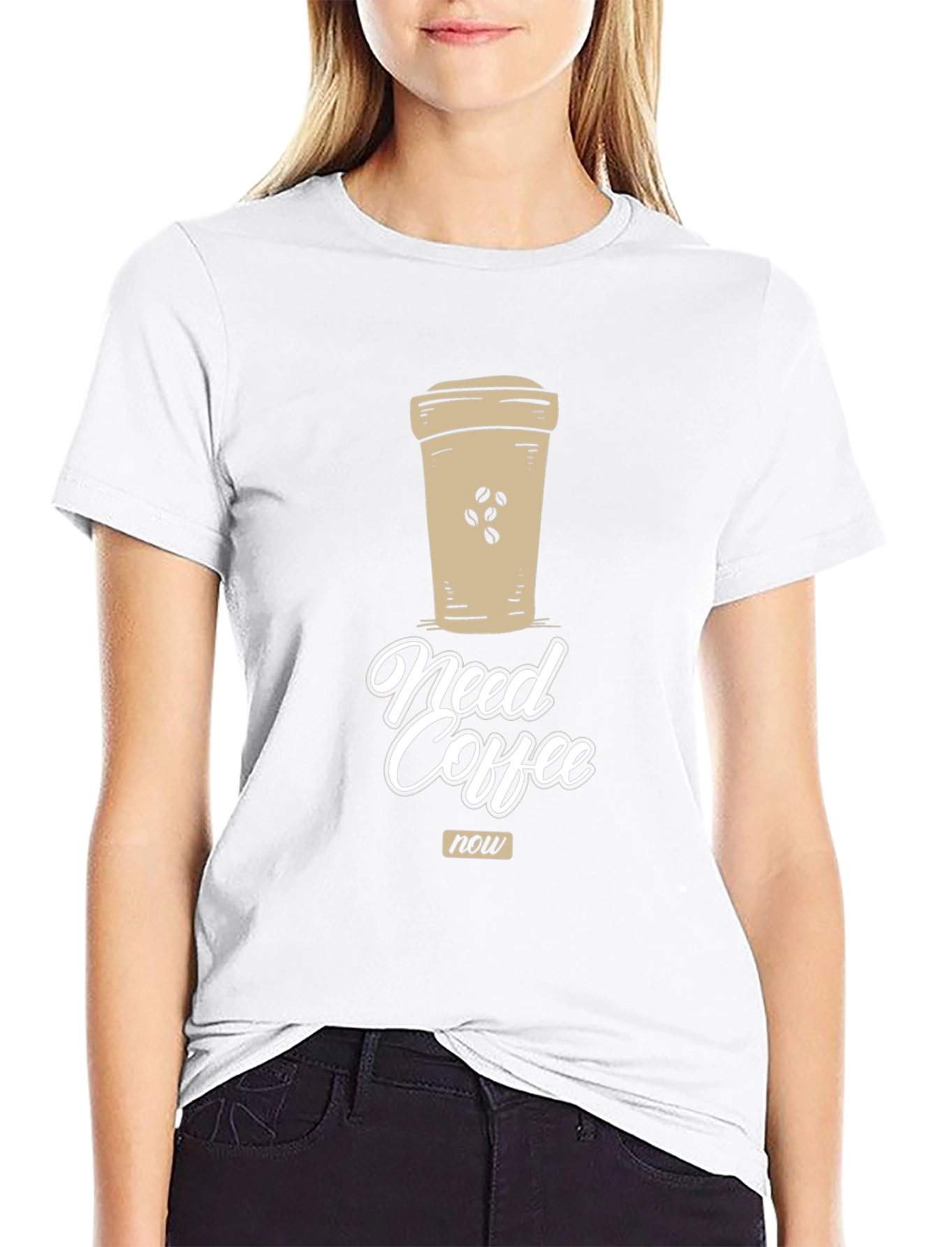 Need Coffee Now Graphic Tee - Unisex Black T-Shirt