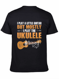 Ukulele Player T-Shirt - Guitar Music Novelty Tee