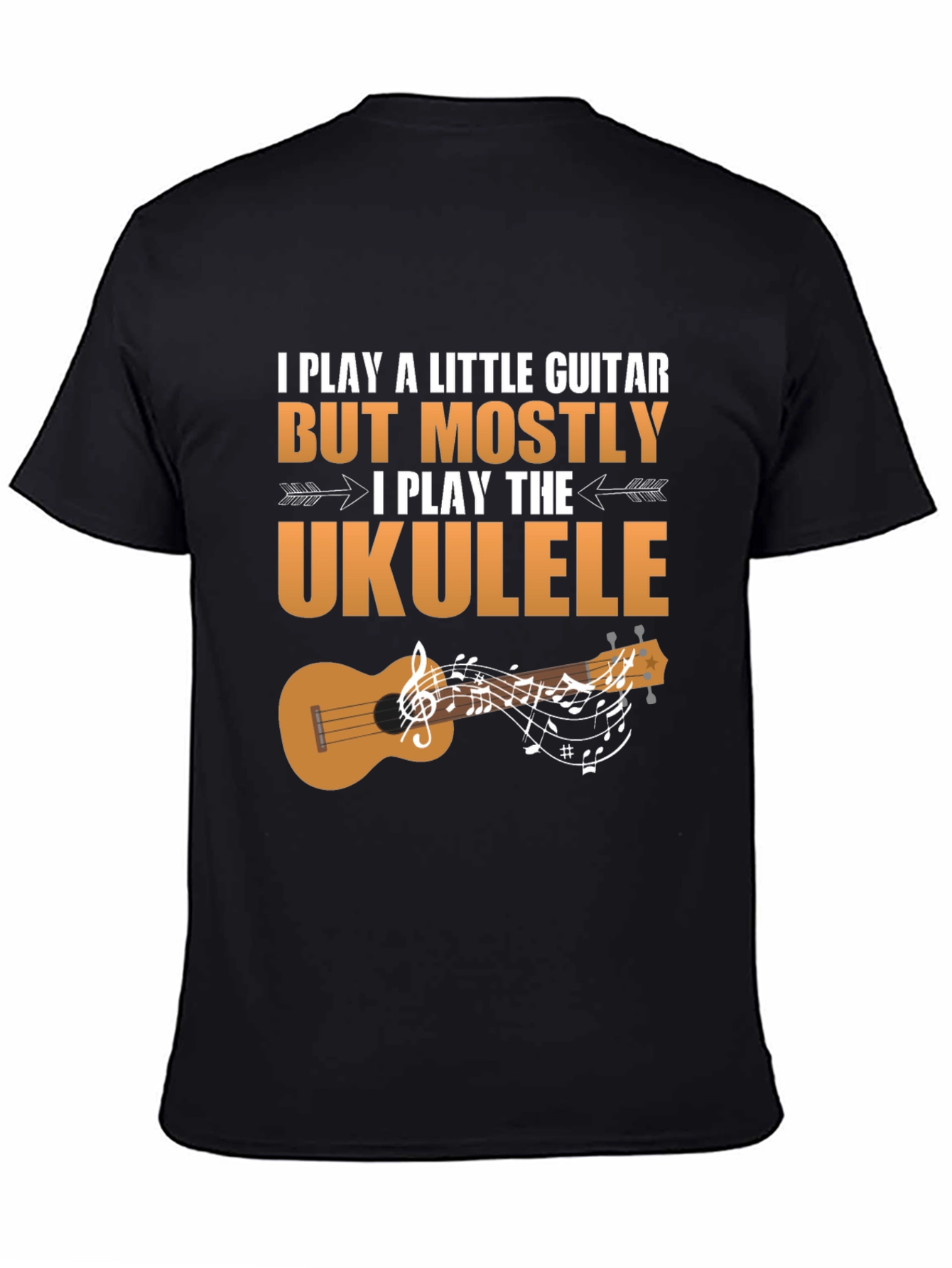 Ukulele Player T-Shirt - Guitar Music Novelty Tee