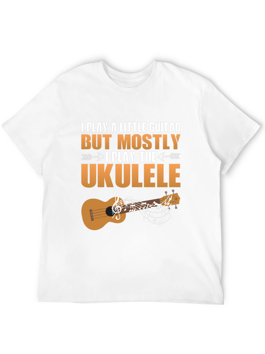 Ukulele Player T-Shirt - Guitar Music Novelty Tee