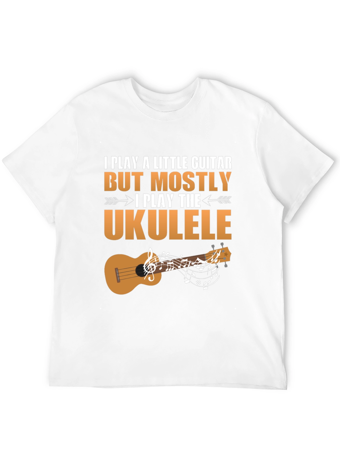 Ukulele Player T-Shirt - Guitar Music Novelty Tee