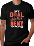 Lacrosse Goalie T-Shirt - Deny Your Goals!