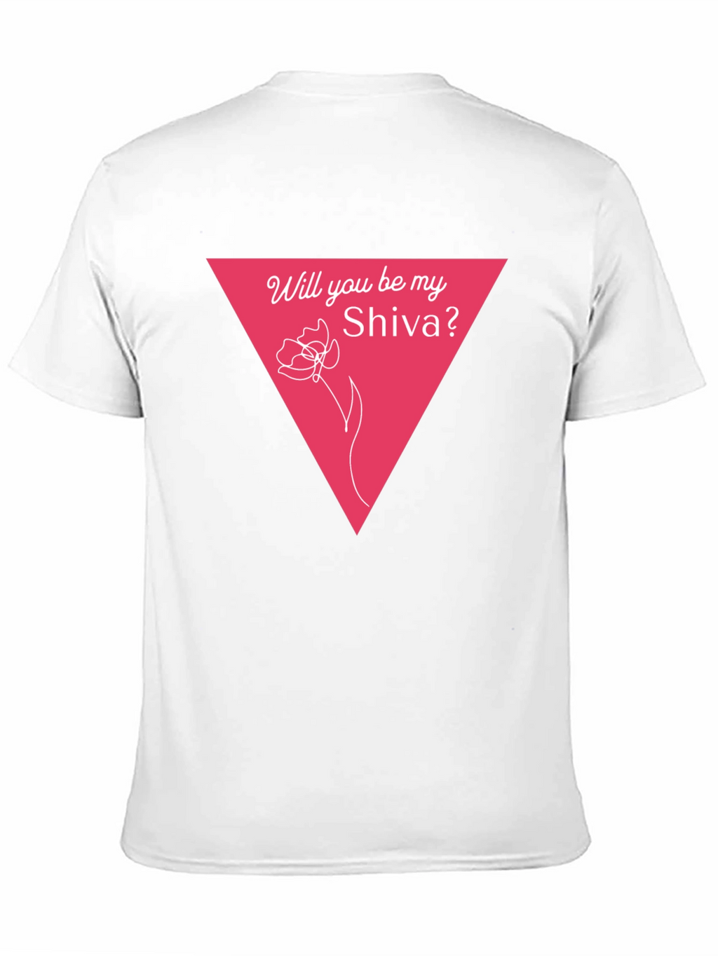 Will You Be My Shiva? Black Graphic Tee