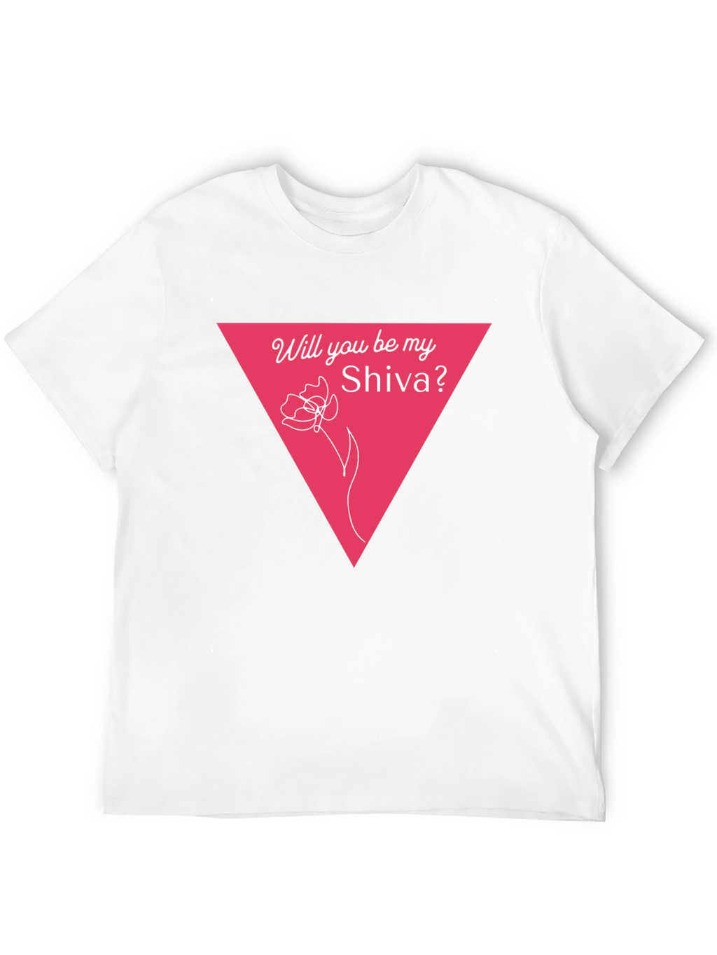 Will You Be My Shiva? Black Graphic Tee
