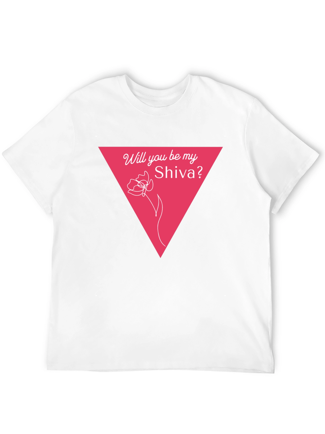Will You Be My Shiva? Black Graphic Tee