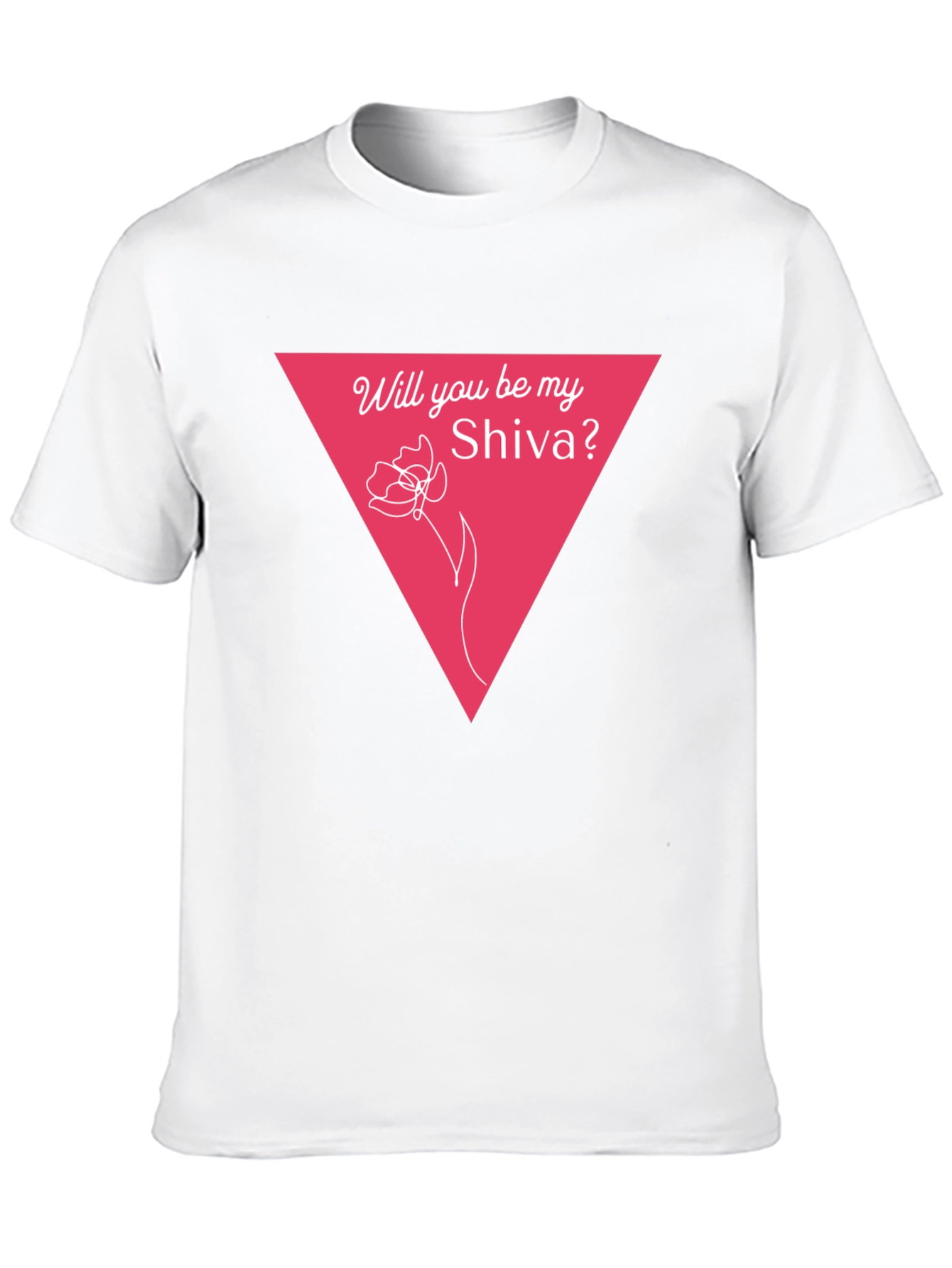 Will You Be My Shiva? Black Graphic Tee