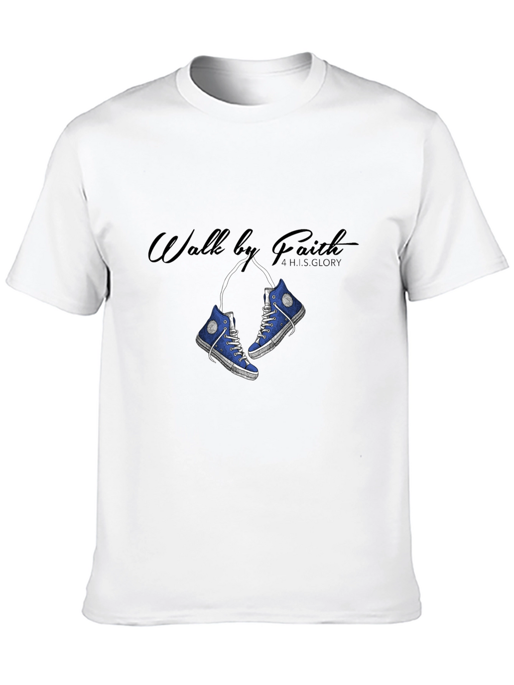 Walk by Faith T-Shirt - Stylish Christian Apparel