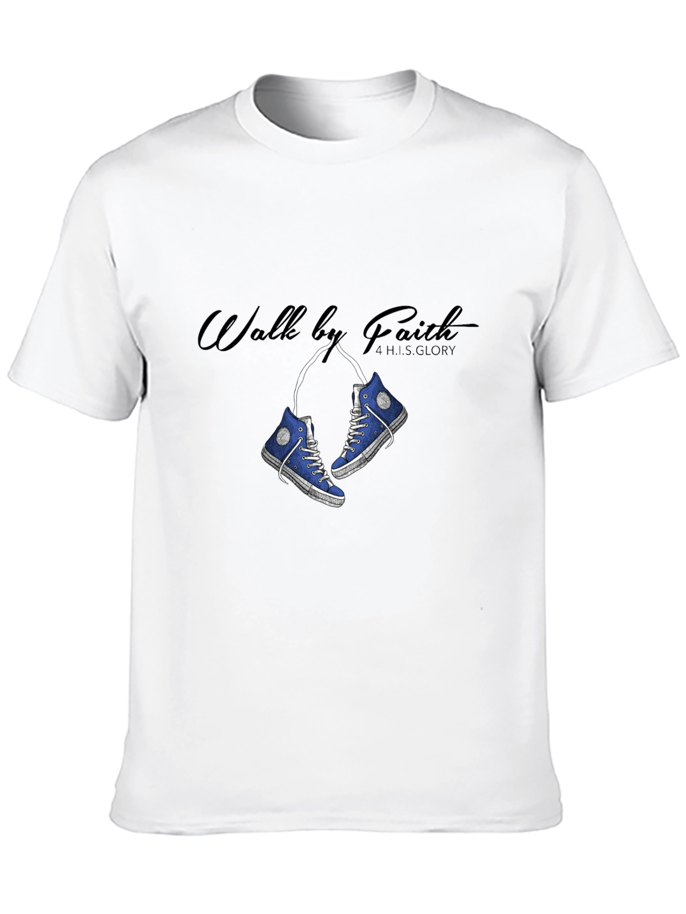 Walk by Faith T-Shirt - Stylish Christian Apparel