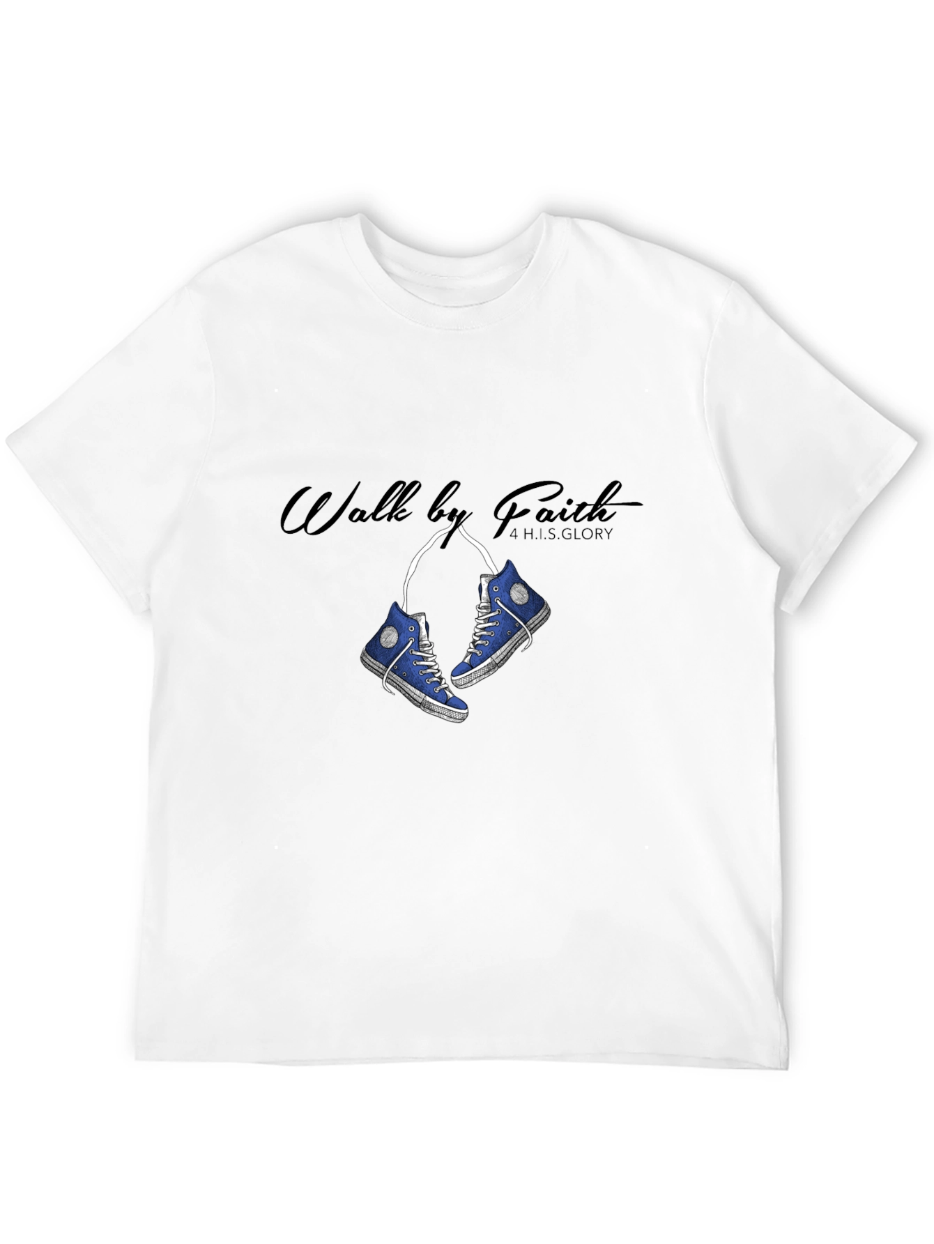 Walk by Faith T-Shirt - Stylish Christian Apparel