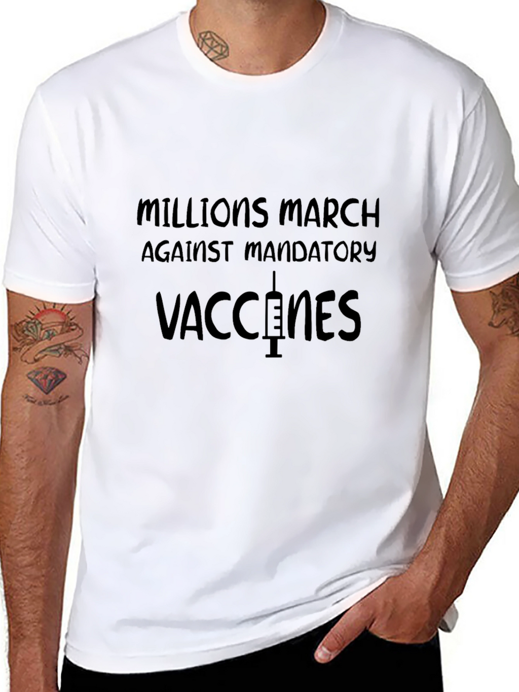 Anti-Mandatory Vaccines T-Shirt