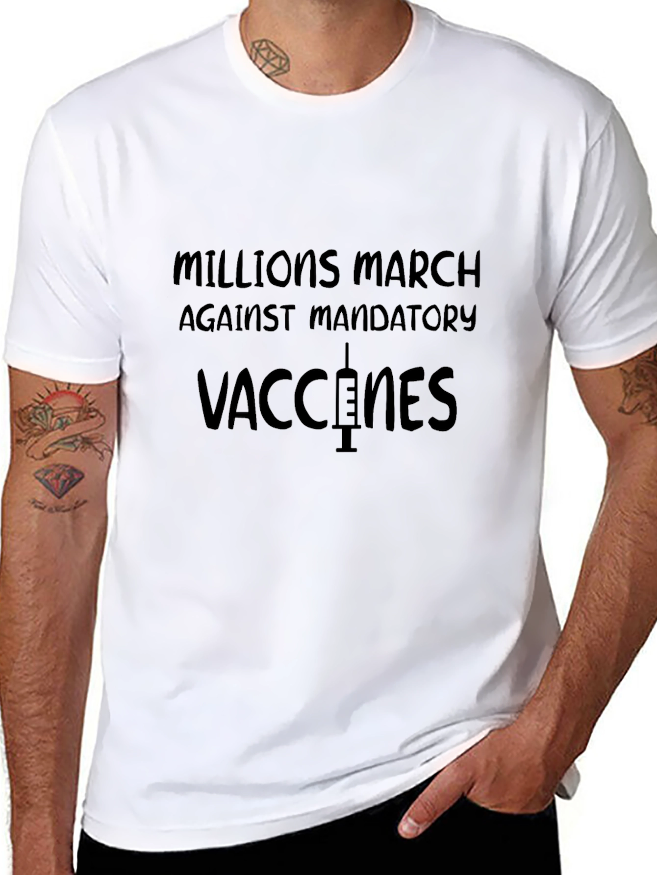 Anti-Mandatory Vaccines T-Shirt