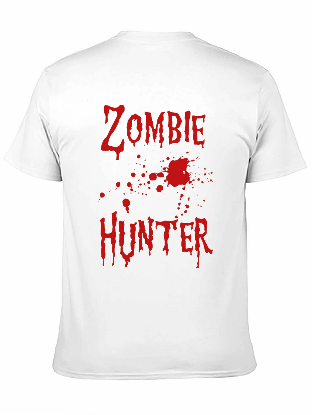 Zombie Hunter T-Shirt - Black Cotton Graphic Tee