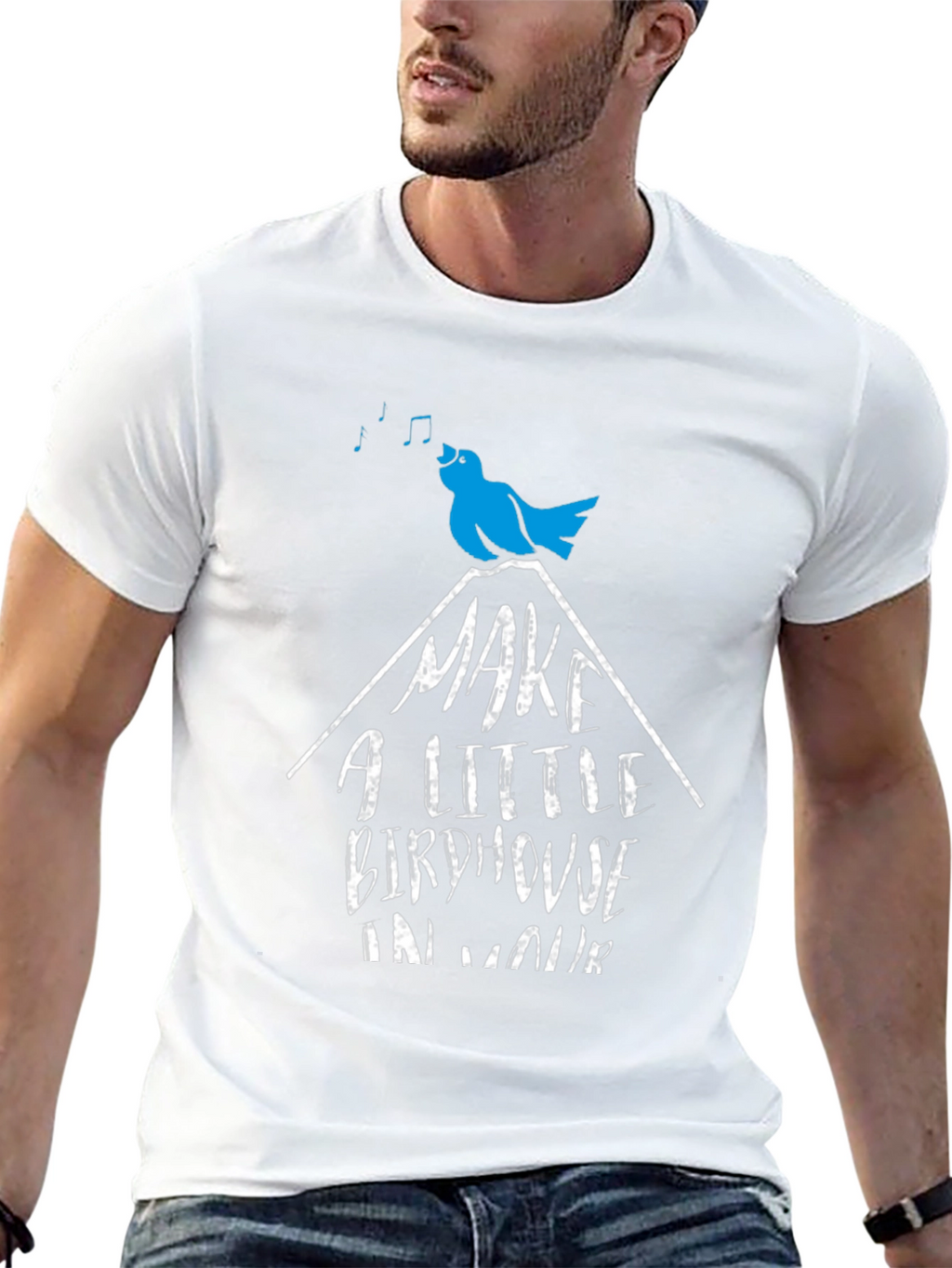 Birdhouse T-Shirt - Graphic Tee for Nature Lovers