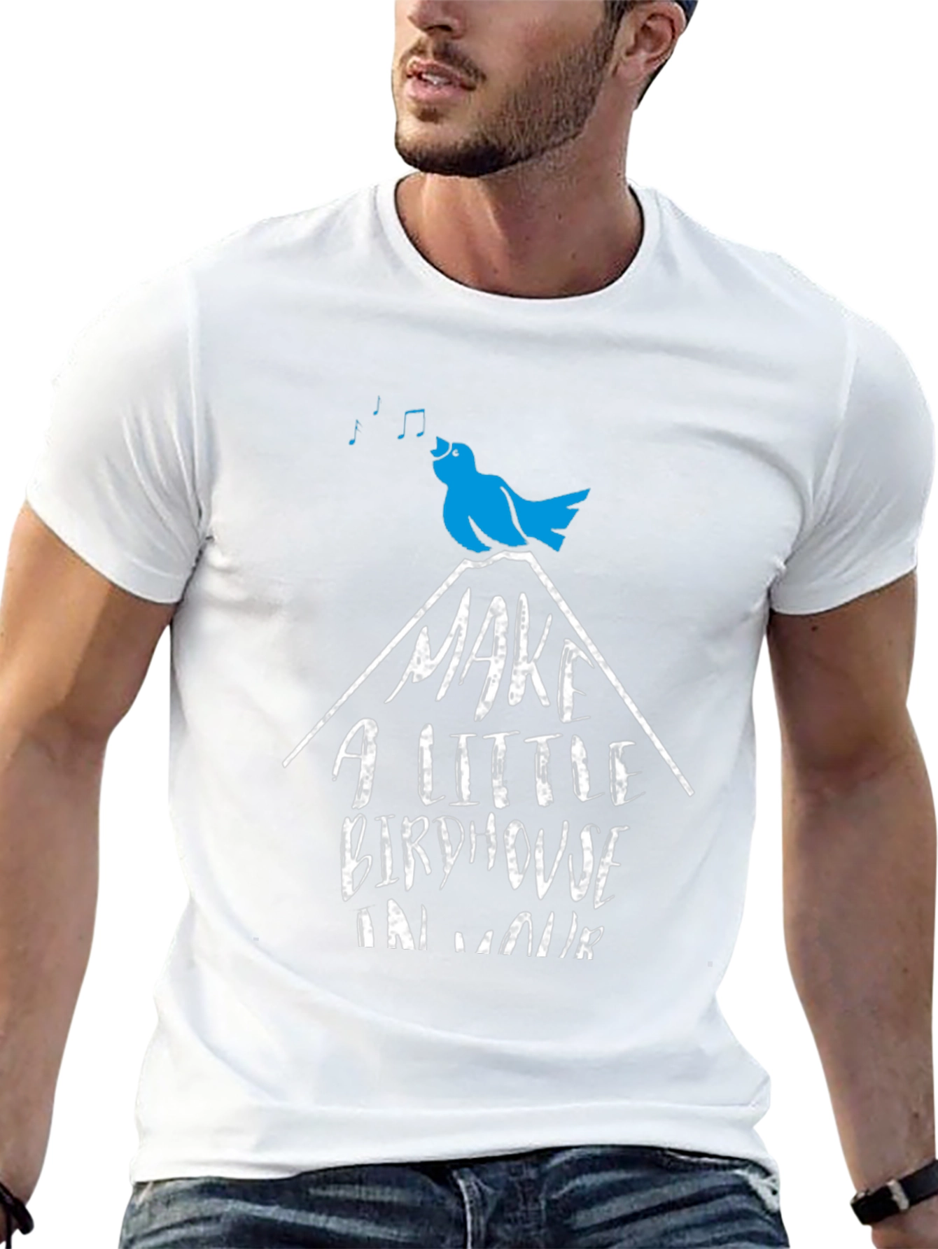 Birdhouse T-Shirt - Graphic Tee for Nature Lovers