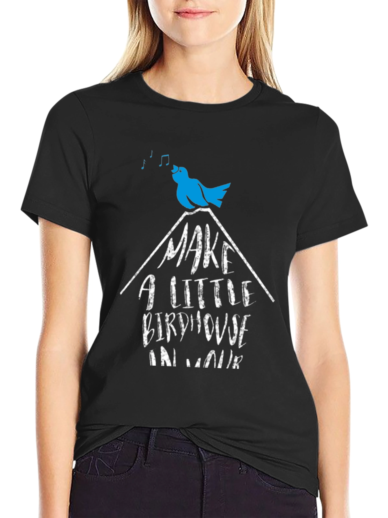 Birdhouse T-Shirt - Graphic Tee for Nature Lovers