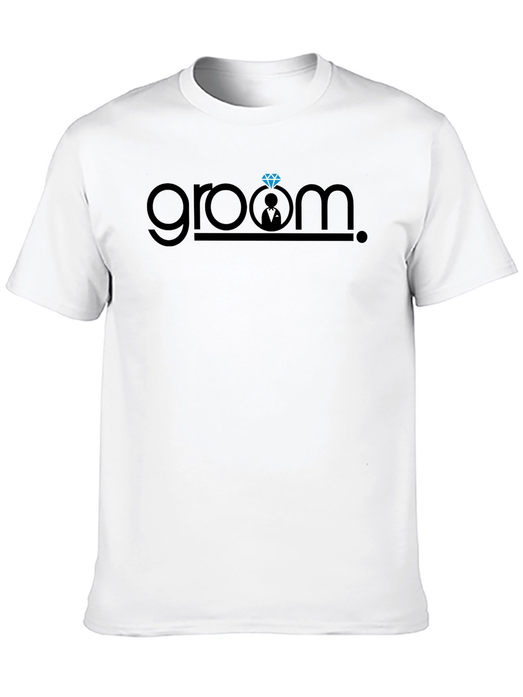 Groom T-Shirt Diamond Wedding Apparel