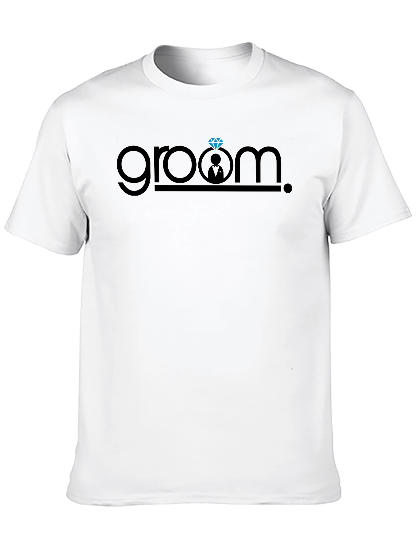 Groom T-Shirt Diamond Wedding Apparel