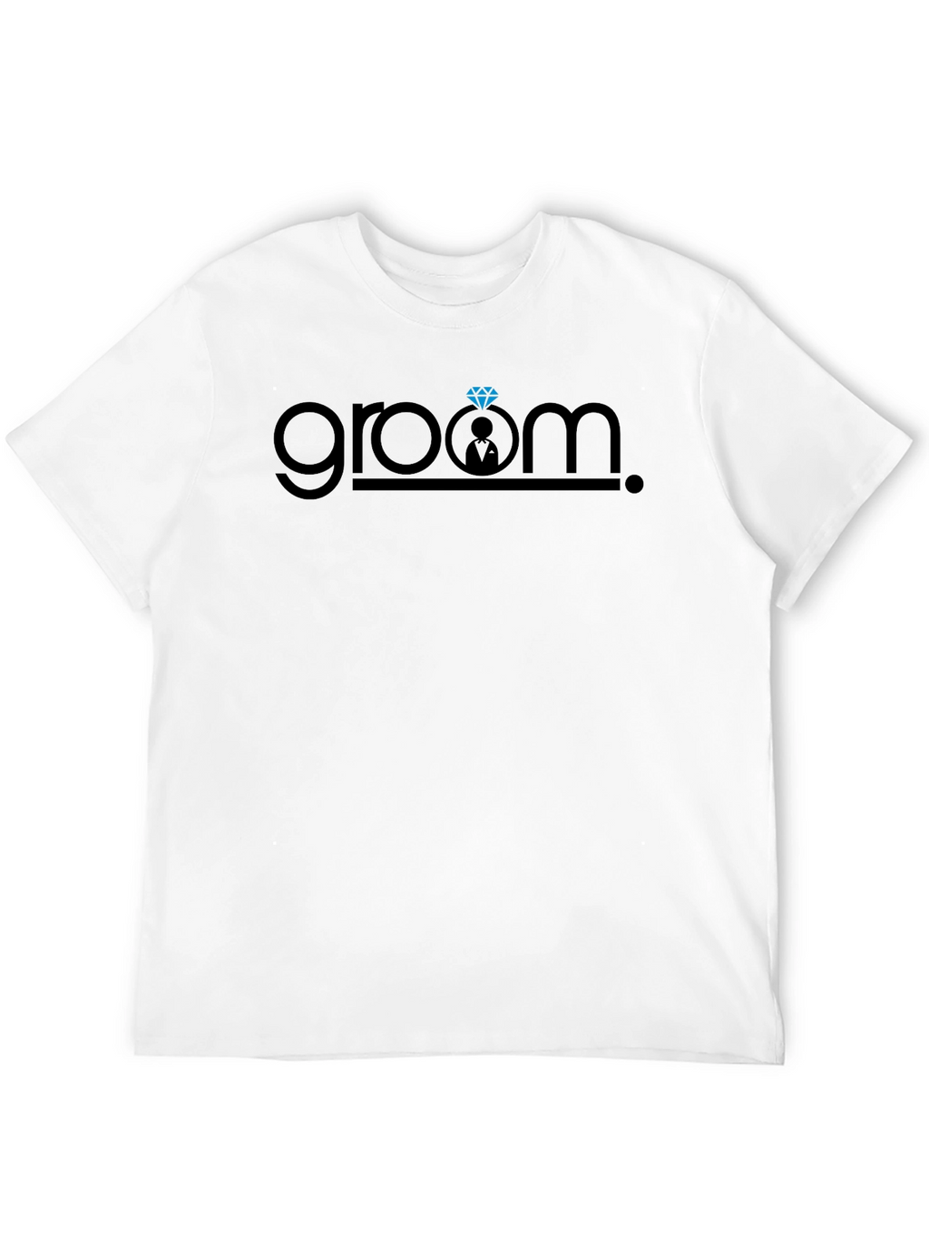 Groom T-Shirt Diamond Wedding Apparel