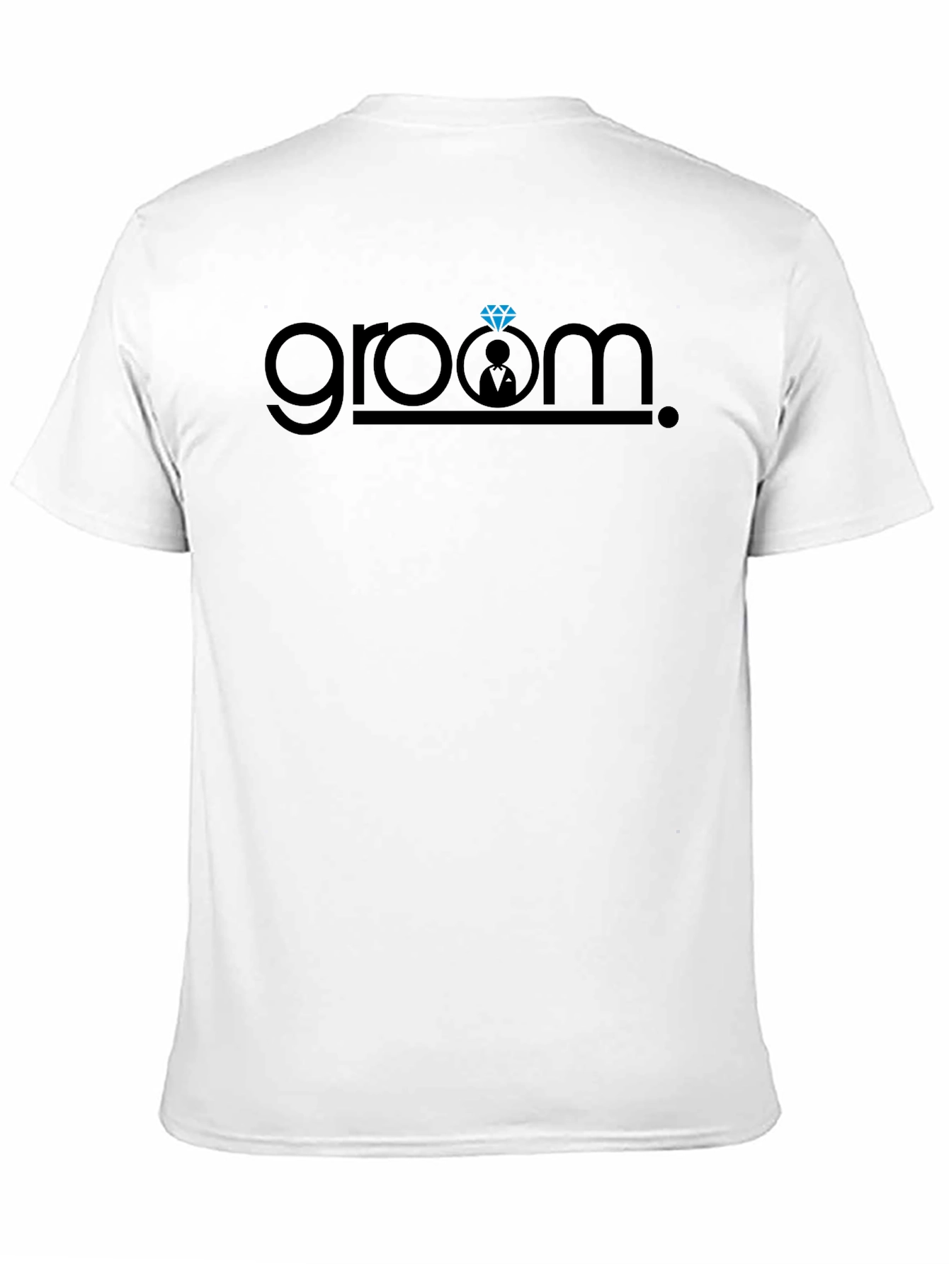 Groom T-Shirt Diamond Wedding Apparel